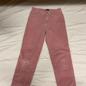 BDG Pink Corduroy Pants